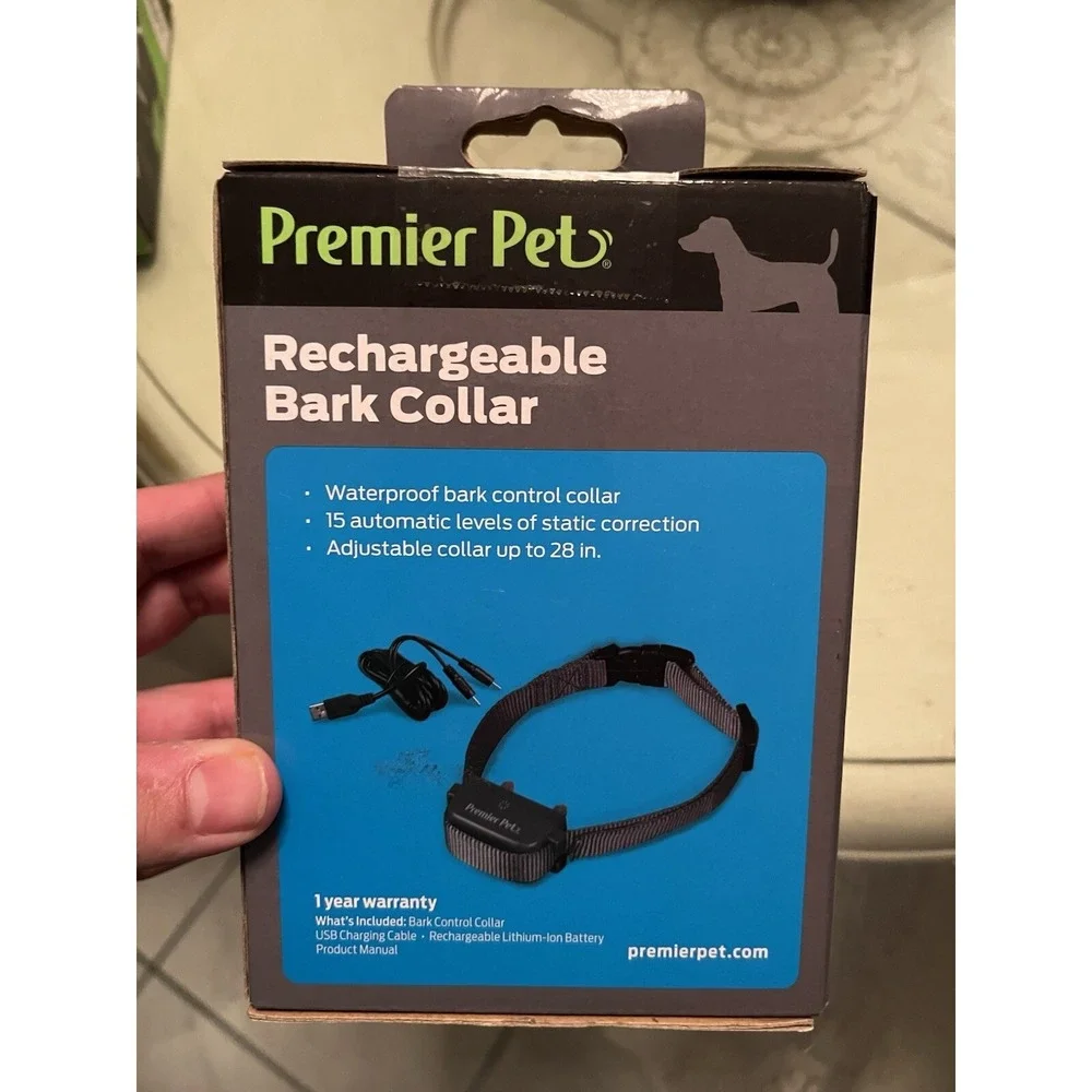 Premier Pet GBC00-16925 Dog Bark Control Collar Puppy Training - New